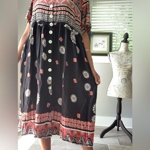 Vintage tribal dress